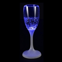 Unison - Blå LED Champagneglas 